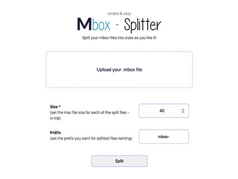 Mbox-Splitter